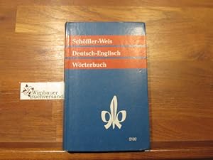 Bild des Verk�ufers f�r Sch�ffler-Weis W�rterbuch der englischen und deutschen Sprache II. Deutsch - Englisch zum Verkauf von Antiquariat im Kaiserviertel | Wimbauer Buchversand