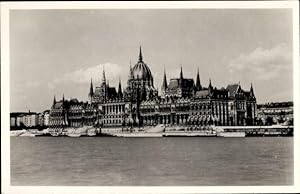 Bild des Verkufers fr Ansichtskarte / Postkarte Budapest Ungarn, Parlament zum Verkauf von akpool GmbH