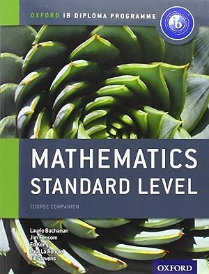 Bild des Verkufers fr Ib course companion:mathematics standard level.)importacion zum Verkauf von Imosver