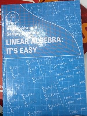 LINEAR ALGEBRA: IT S EASY. TRAINING AID.