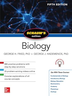 Imagen del vendedor de Schaum's Outlines Biology a la venta por GreatBookPrices