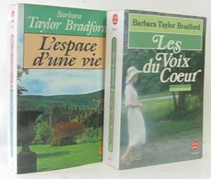 Bild des Verkufers fr L'Espace d'Une Vie + Les voix du coeur --- deux livres zum Verkauf von crealivres