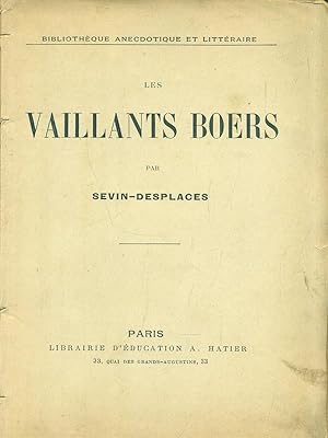 Seller image for Les vaillants boers for sale by Librodifaccia