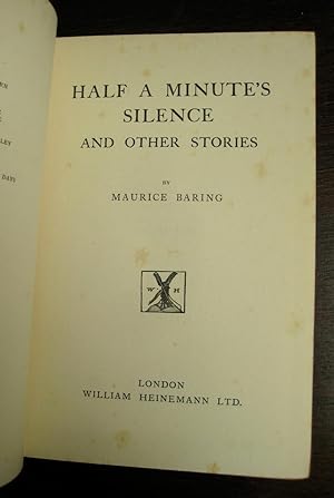 Half a Minute's Silence and other stories