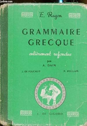 Bild des Verkufers fr Grammaire grecque - zum Verkauf von Le-Livre