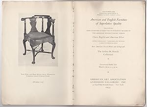 American and English furniture of superlative quality including rare examples attributed to forem...