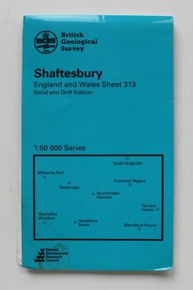 Shaftesbury. England and Wales Sheet 313. Solid and Drift Edition 1:50 000