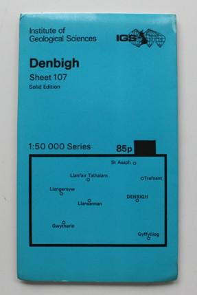 Denbigh. Sheet 107. Solid Edition 1:50 000