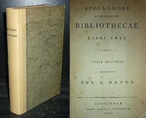 Immagine del venditore per Apollodori Atheniensis Bibliothecae libri tres. Curis secundis recensuit Chr. G. Heyne. venduto da Antiquariat Kretzer