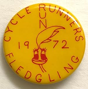 Cycle Runners / 1972 / Fledgling [pinback button]