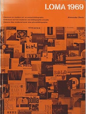 Bild des Verkufers fr Literature on Modern Art - LOMA 1969 An Annual Bibliography. zum Verkauf von Bcher bei den 7 Bergen