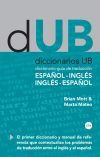 Diccionario-guía de traducción : español-inglés, inglés-español
