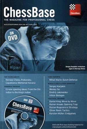 Seller image for Chess Base Magazine: The Magazine for Professional Chess August/September 2014; ChessBase: Das Magazin Fr Professionelles Schach August/September 2014 for sale by Clausen Books, RMABA