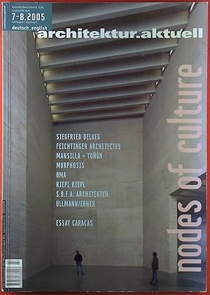 Imagen del vendedor de Architektur.aktuell, 7-8/2005, Delueg - Feichtinger - Morphosis. a la venta por biblion2