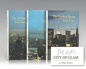 Bild des Verkufers fr The New York Trilogy: City of Glass. WITH: Ghosts. WITH: The Locked Room. zum Verkauf von Raptis Rare Books