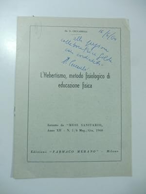 L'Hebertirsmo, metodo fisiologico di educazione fisica