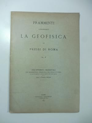 Frammenti concernenti la geofisica dei pressi di Roma. N. 6
