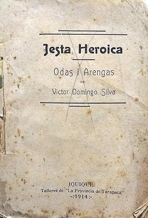 Bild des Verkufers fr Jesta heroica. Odas i arengas zum Verkauf von Librera Monte Sarmiento