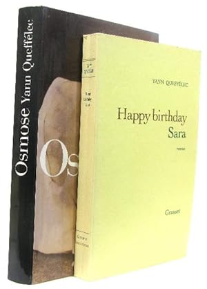 Image du vendeur pour (Lot de 2 livres) Osmose - happy birthday sara mis en vente par crealivres