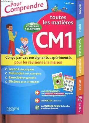 Image du vendeur pour Toutes les matires CM1 - Nouveaux programmes - Pour comprendre -Manuel de l'enfant + le Guide parent mis en vente par Le-Livre