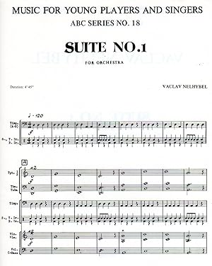 Suite No.1, Suite No.2, Suite No.3, Suite No.4 - for Orchestra [FOUR FULL SCORES]