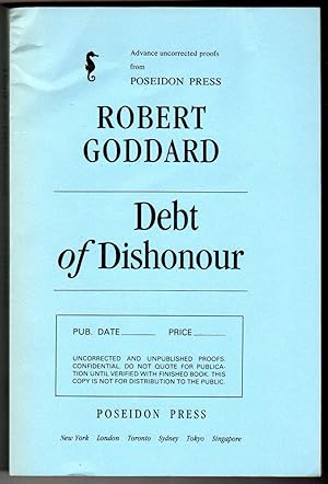 Debt of Dishonour [ADVANCE UNCORRECTED PROOFS]