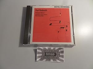Bild des Verkufers fr Paul Hindemith: Orchestral Works 1 [CD]. Amor und Psyche / Nobilissima Visione / Philharmonisches Konzert etc. zum Verkauf von Druckwaren Antiquariat