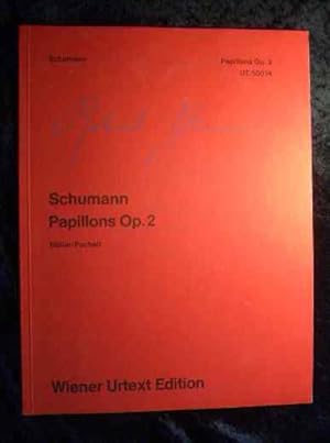 Bild des Verkufers fr Robert Schumann - Papillons Op. 2 (Urtext) - Fingersatz von Gerhard Puchelt. UT 50014. zum Verkauf von Roland Antiquariat UG haftungsbeschrnkt