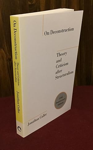 Seller image for On Deconstruction: Theory and Criticism After Structuralism, 25th Anniversary Edition for sale by Palimpsest Scholarly Books & Services