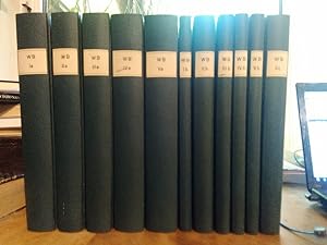 Wörterbuch der ägyptischen Sprache. Sieben [7] Bände. Band 1-5: Die Belegstellen.Sechster Band: D...