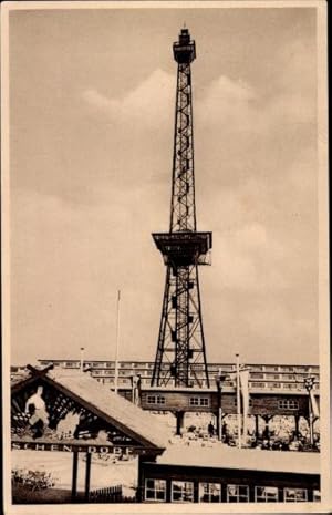 Bild des Verkufers fr Ansichtskarte / Postkarte Berlin Charlottenburg Westend, Funkturm zum Verkauf von akpool GmbH