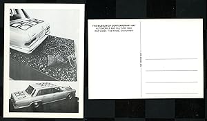Bild des Verkufers fr The Winds." Postcard. Automobile and Culture, 1984 zum Verkauf von Laurence McGilvery, ABAA/ILAB
