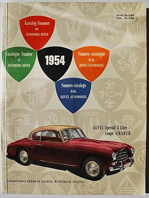 Revue automobile illustrée -Illustrierte Automobil Revue 1954