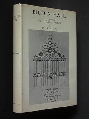 Bilton Hall: Its History and Literary Associations
