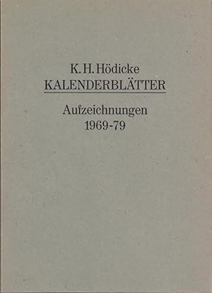 Kalenderblätter