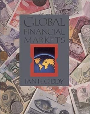 Ian H. Giddy : Global Financial Markets.