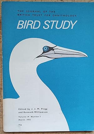 Imagen del vendedor de Bird Study the Journal of the British Trust for Ornithology Volume 19 Number 1 March 1972 a la venta por Shore Books