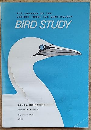 Image du vendeur pour Bird Study the Journal of the British Trust for Ornithology Volume 25 Number 3 September 1978 mis en vente par Shore Books