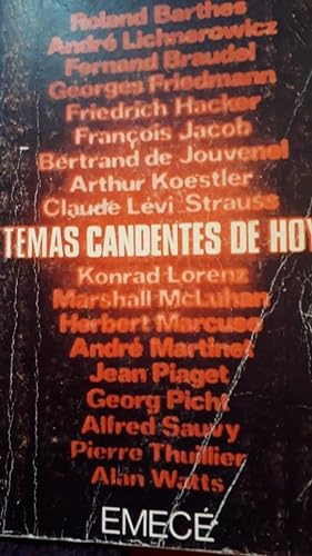 TEMAS CANDENTES DE HOY
