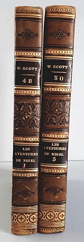 Les Aventures de Nigel (The Fortunes of Nigel) - Tome 1 und 3 - Oeuvres Completes de Sir Walter S...