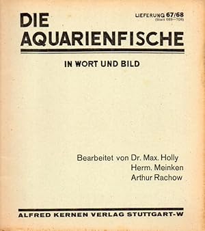 Seller image for Die Aquarienfische in Wort und Bild for sale by Clivia Mueller
