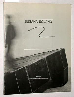 Bild des Verkufers fr Susana Solano - Ausstellung 23.09.-25.10.1987 in Galerie des Arnes, Nmes. zum Verkauf von Versandantiquariat Kerstin Daras