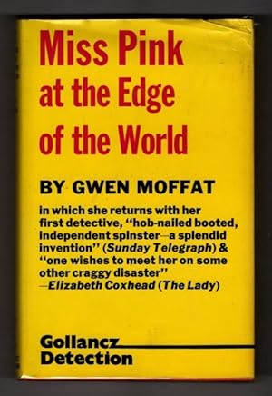 Seller image for Miss Pink at the Edge of the World by Gwen Moffat (First UK Edition) Gollancz File Copy for sale by Heartwood Books and Art