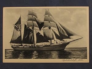 Ansichtskarte "Segelschulschiff Niobe"