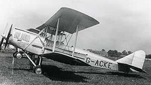United Kingdom Aviation Avro Avian M IV G-ACKE Airplane Old Photo 1930's