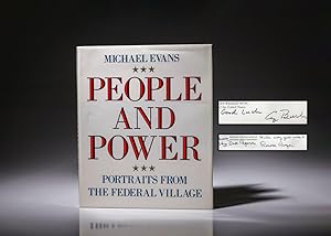 Seller image for People And Power; Portraits From The Federal Village. Photographs By Michael Evans for sale by The First Edition Rare Books, LLC