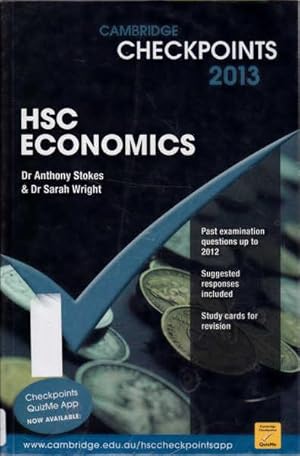 Seller image for Cambridge Checkpoints 2013: HSC EConomics; Past Examination Questions Up to 2012, Suggested Responses Included, Study Cards for Revision for sale by Goulds Book Arcade, Sydney