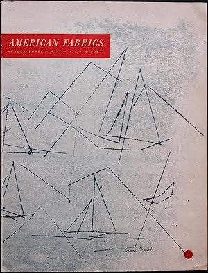 American Fabrics 1947, Number 3. Board of Editors: George E.Linton, Nancy Copeland, Pierre Sillan...