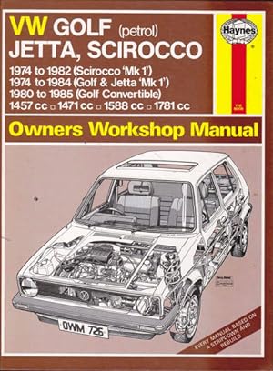 Immagine del venditore per VW Golf Owner's Workshop Manual venduto da Goulds Book Arcade, Sydney