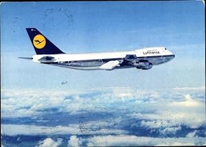 Immagine del venditore per Ansichtskarte / Postkarte Boeing B 747, Lufthansa, Passagierflugzeug venduto da akpool GmbH